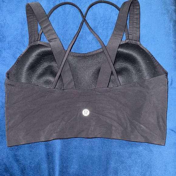 lululemon athletica Black Cross-Back Bra - Picture 3 of 4